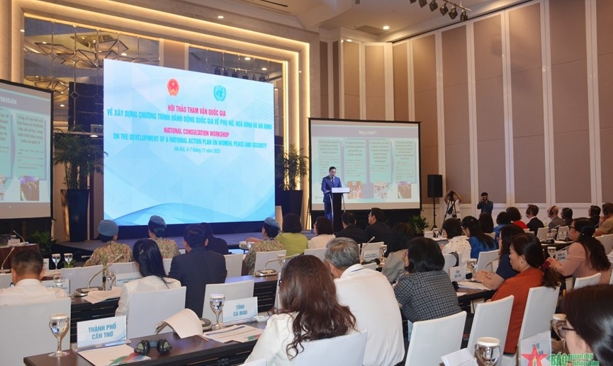 Strong Vietnamese commitments to promoting women, peace, and security agenda